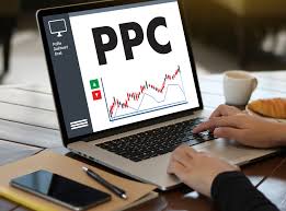 Business website traffic growth chart from PPC marketing services